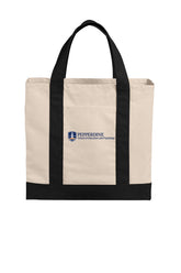 Port Authority® Cotton Canvas Two-Tone Tote BG429