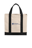 Port Authority® Cotton Canvas Two-Tone Tote BG429